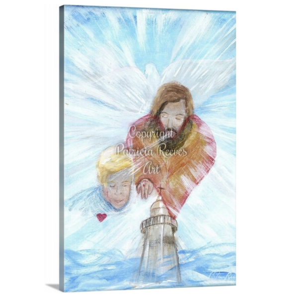 Jesus Comforts Trump - Signed Print - Image 2